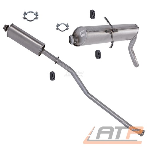 Auspuffanlage mittel - auspuffanlage, mittel-