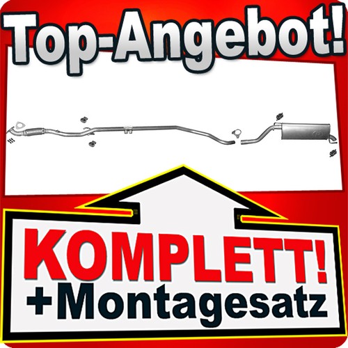 Auspuff für opel corsa 4 - opel,