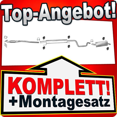 Auspuff für opel - auspuff, b