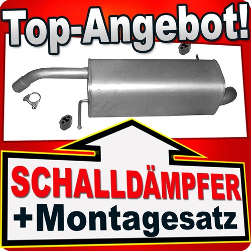Endschalldämpfer für ford - endschalldämpfer,