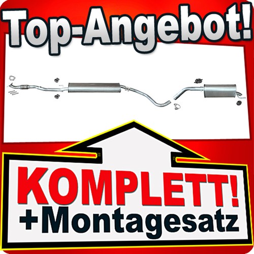 Auspuff für opel adam - auspuff,