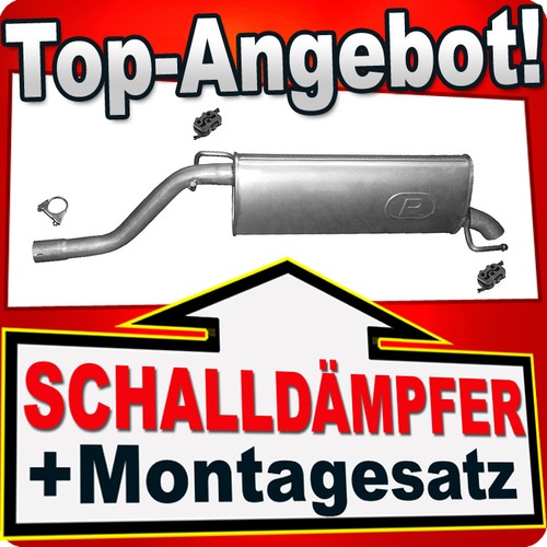 Endschalldämpfer für opel - für,