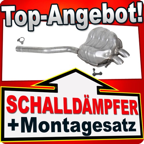 Endschalldämpfer für golf - für, vw