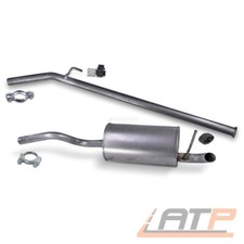 ENDSCHALLDÄMPFER + ABGASROHR