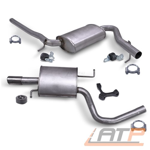 Schalldämpfer set für audi - schalldÄmpfer,