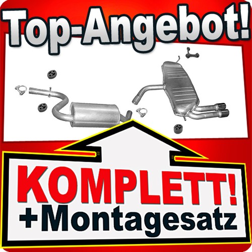 Auspuff für audi - für,