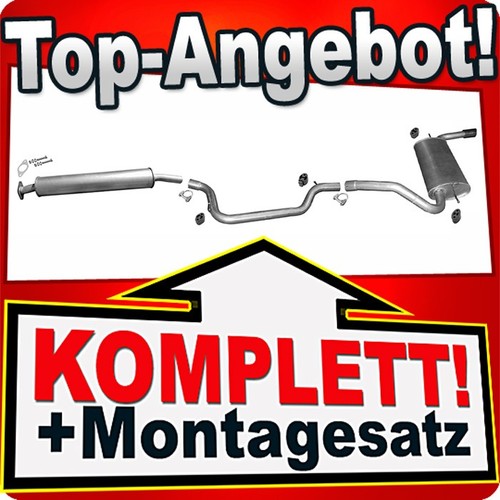 Auspuff für ford - auspuff, iii
