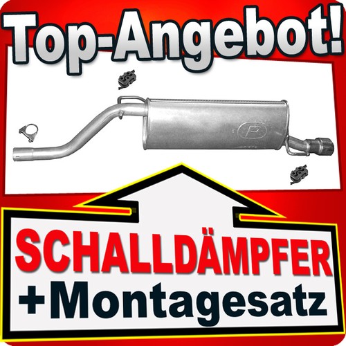 Endschalldämpfer für opel - endschalldämpfer,