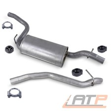 ENDSCHALLDÄMPFER + ABGASROHR