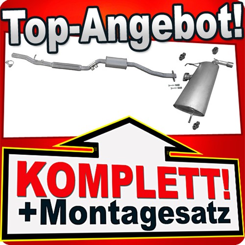 Auspuff für mitsubishi lancer - auspuff,