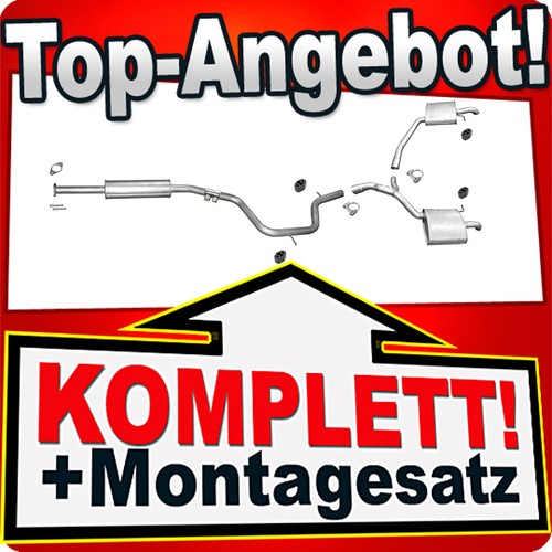 Auspuff für ford - auspuff, mondeo