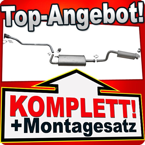 Auspuff für renault - für, 4