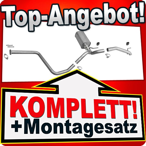Auspuff für chevrolet - auspuff, cruze