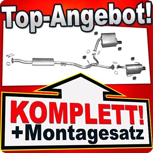 Auspuff für subaru - für, tribeca