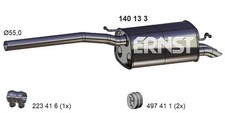 ERNST Endschalldämpfer  für